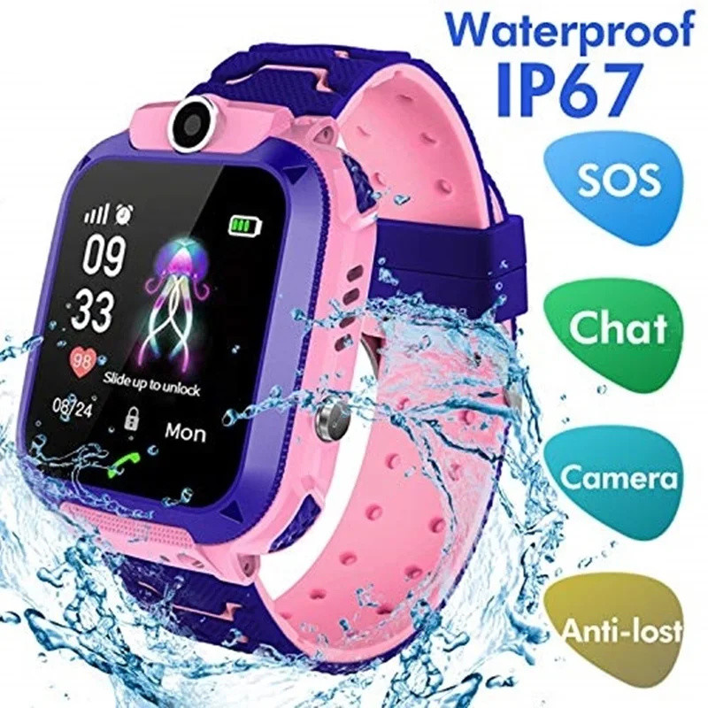 Smartwatch Digital Watches For Kid Girl - 2G Çocuklar akıllı saat Acil Durum