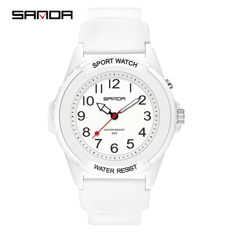 Waterproof Diving Watch - SANDA 6018 Yeni Moda Çocuk Saatleri