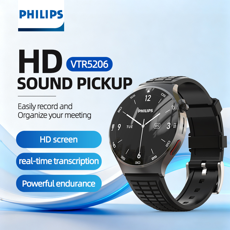 Smartwatch Noise Watches For Men - PHILIPS Ses Kaydedici Saat Erkek İş