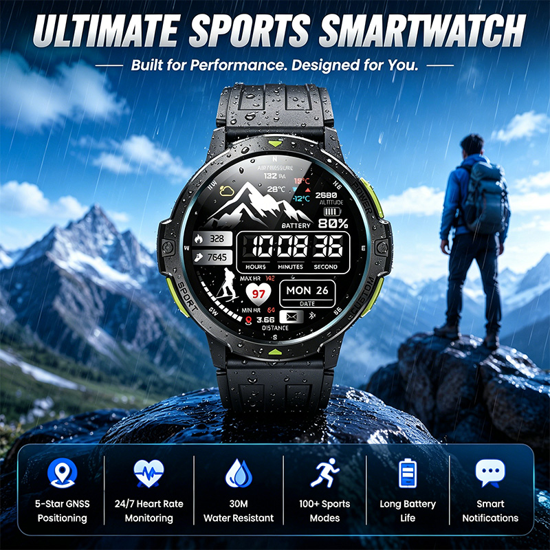 Timex Watches Smartwatch - Akıllı Saat Bağımsız Beş Yıldızlı GNSS