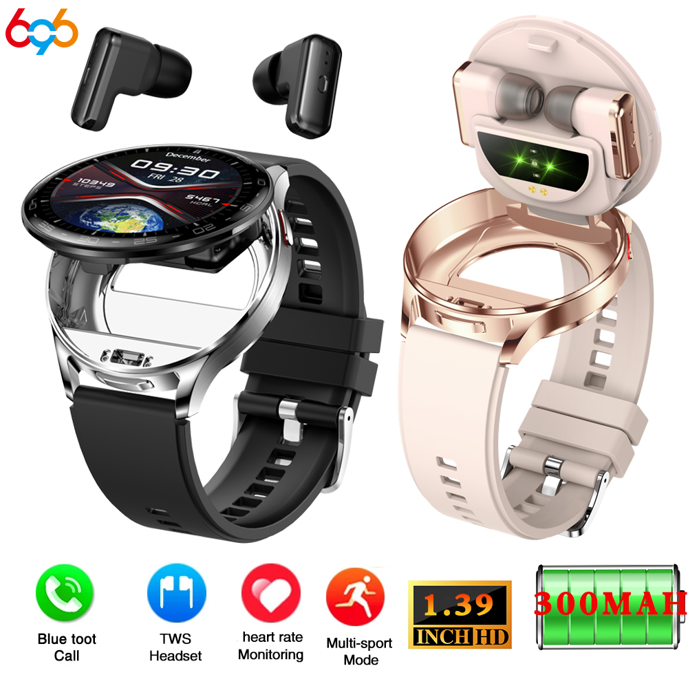 Smartwatch Noise Watches For Men - 2 In 1 TWS kulaklık akıllı