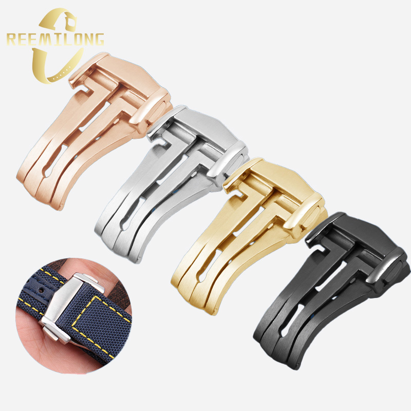 Watches Omega - Paslanmaz çelik saat katlanır tokası 18