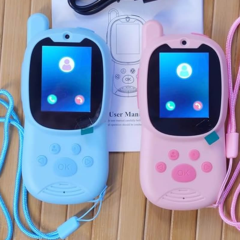 Smartwatch Watches Boys - Sevimli 2'li Paket Şarj Edilebilir Çocuk
