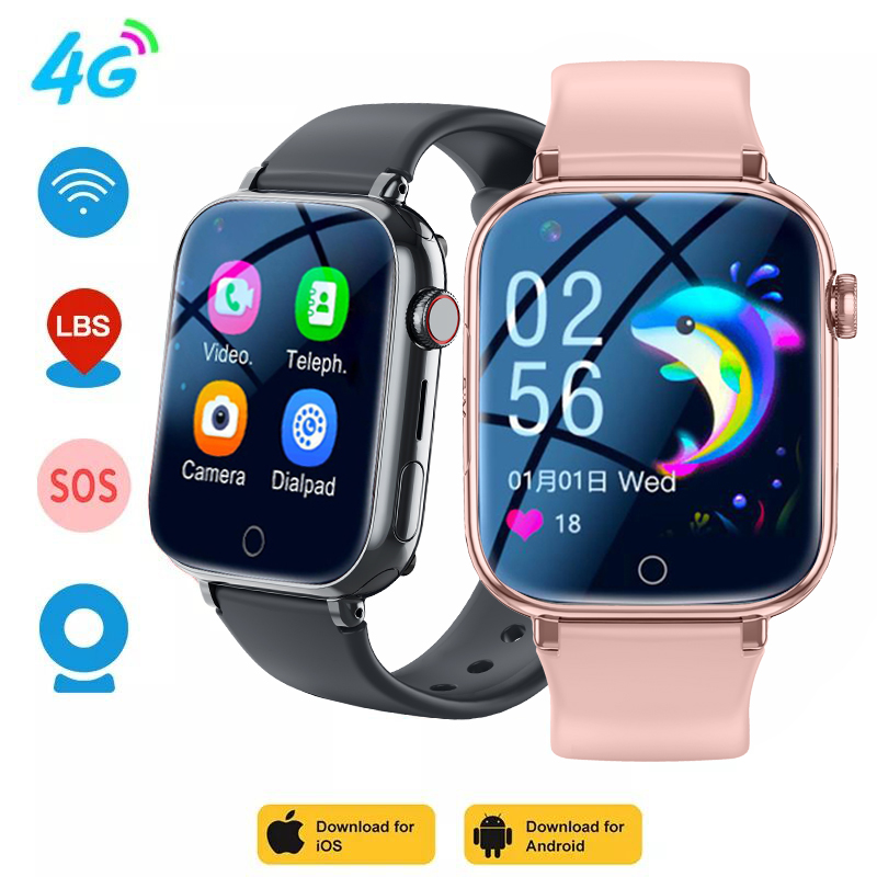 Smartwatch Watches Gift For Boys With Gps - 4G Akıllı Çocuk Saati LBS Konum