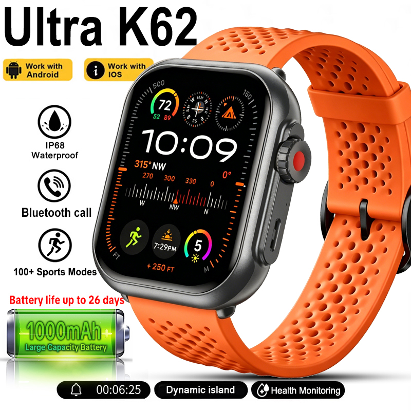 Smartwatch Professional Watches For Men - Yeni Watch Ultra K62 Akıllı Saat