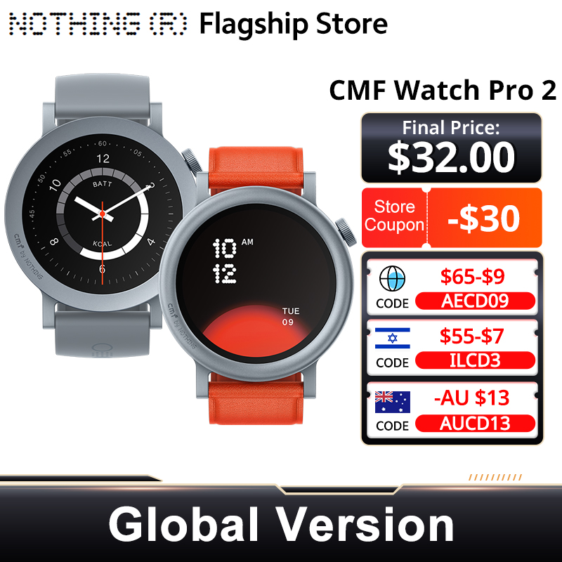 Timex Watches Smartwatch - Nothing Global Versiyon Watch Pro 2