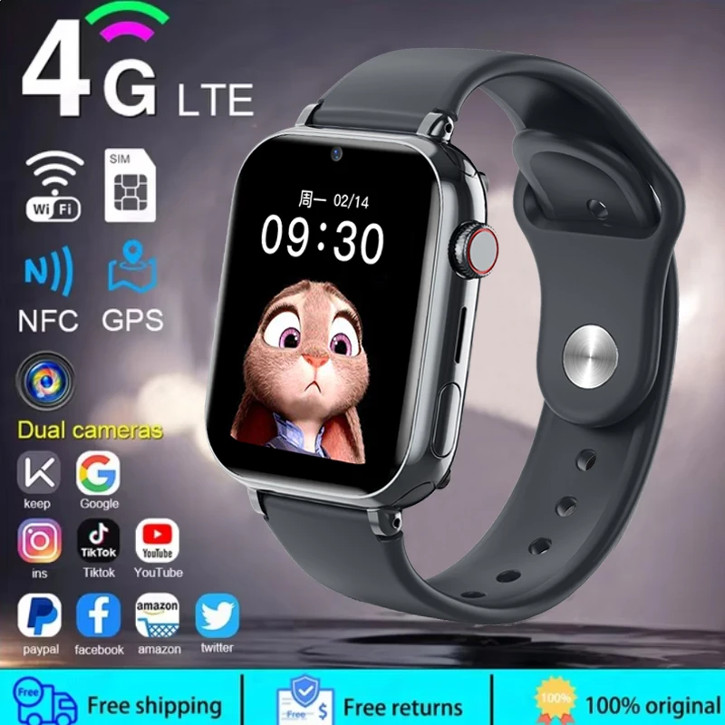 Smartwatch Watches Boys - 2025 akıllı saat çocuklar LBS konumu