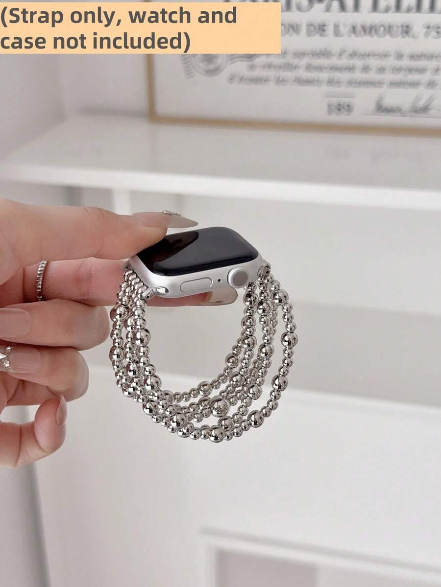 Smartwatch Apple Watches For Women - MAPUCE 1 adet Moda Boncuklu Bileklik