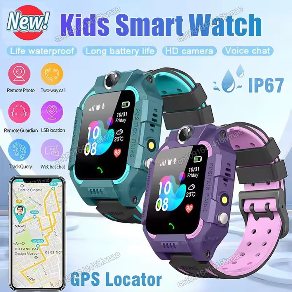 Smartwatch Watches Gift For Boys With Gps - 2026 Çocuklar için 2G Akıllı Saat