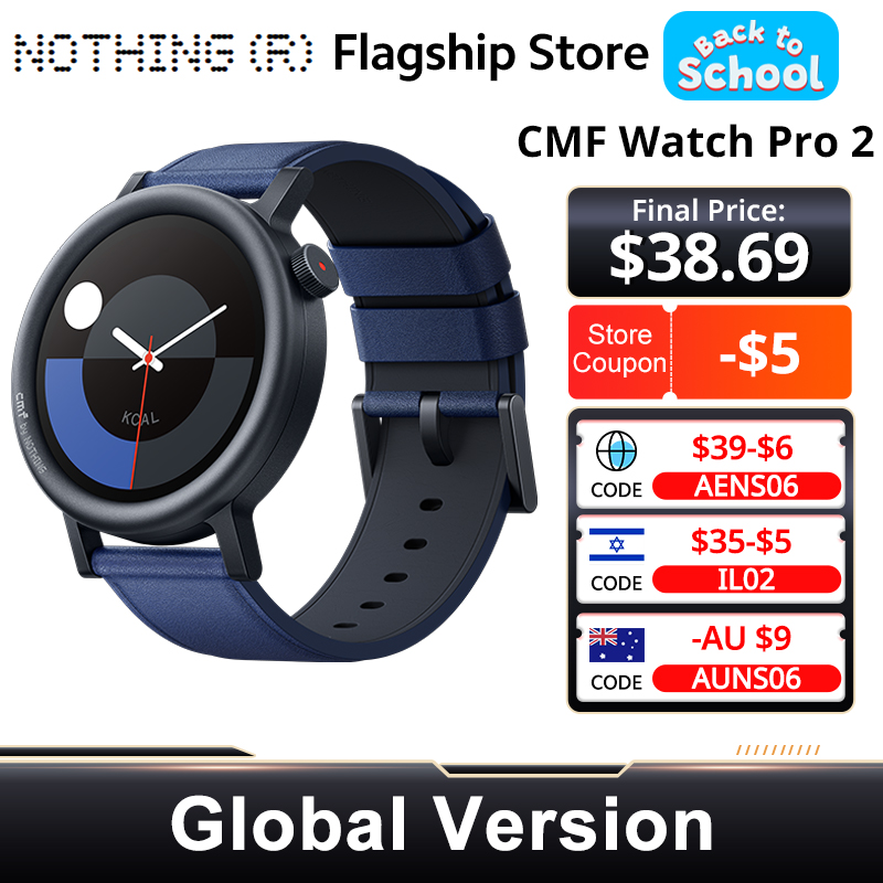 CMF by Nothing Watch Pro 2 Glo - Timex Watches Smartwatch incelemesi ve fiyatı