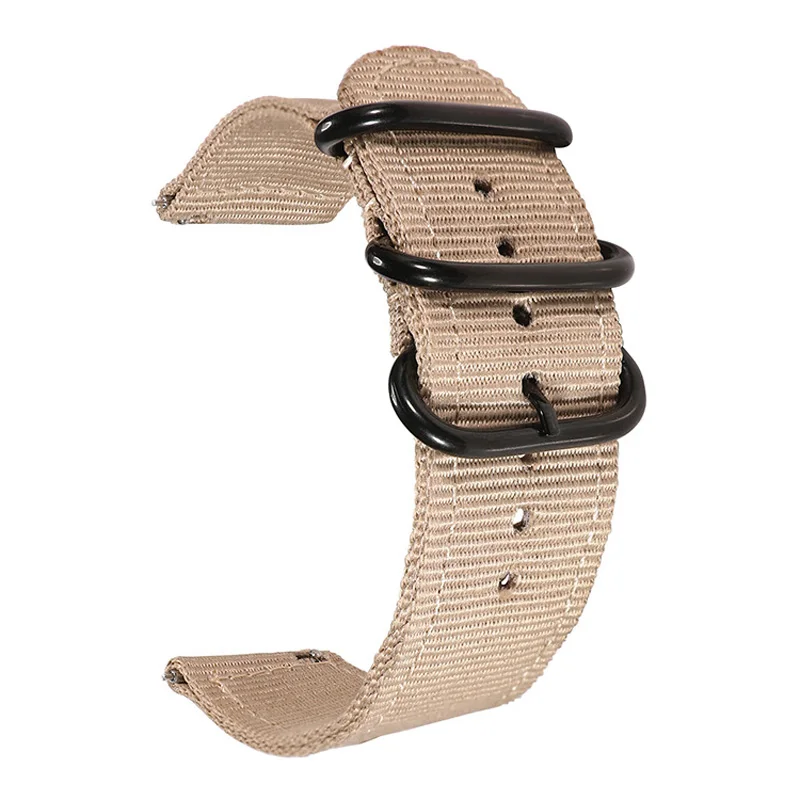 20mm 22mm evrensel naylon saat - Smartwatch Army Watches For Men incelemesi ve fiyatı