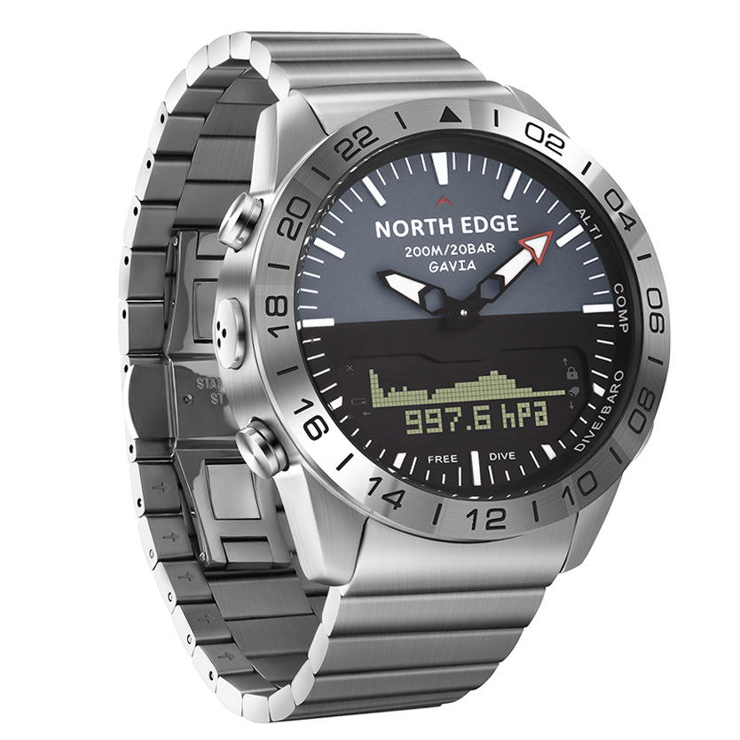 NORTH EDGE Lüks Erkekler akıll - Smartwatch Army Watches For Men incelemesi ve fiyatı