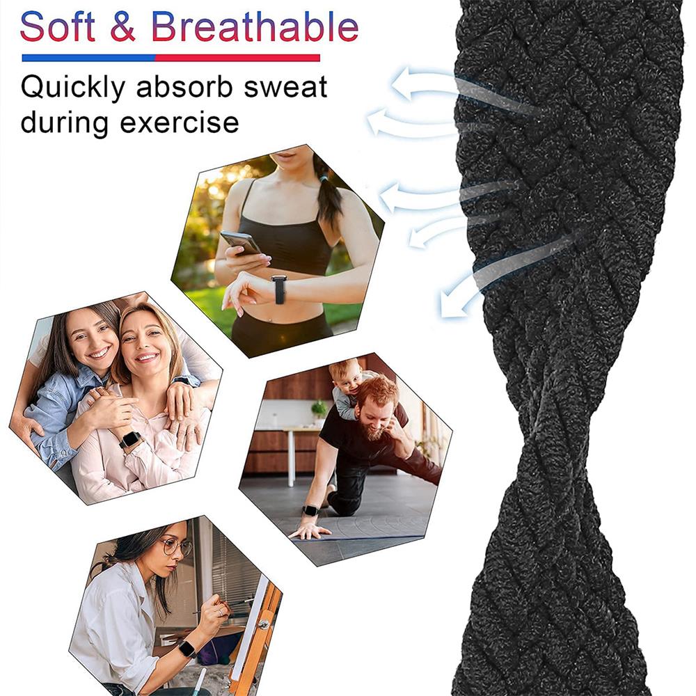 Braided Solo Loop For Apple wa - Smartwatch Apple Watches For Men incelemesi ve fiyatı