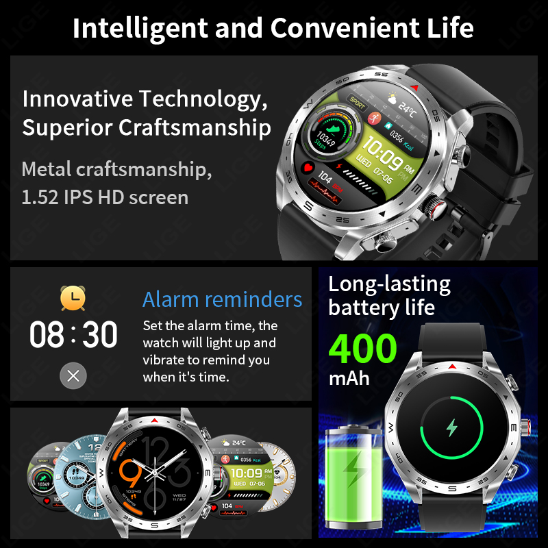 Yeni Akıllı Saat TWS 2'si 1 Ar - Smartwatch Noise Watches For Men incelemesi ve fiyatı