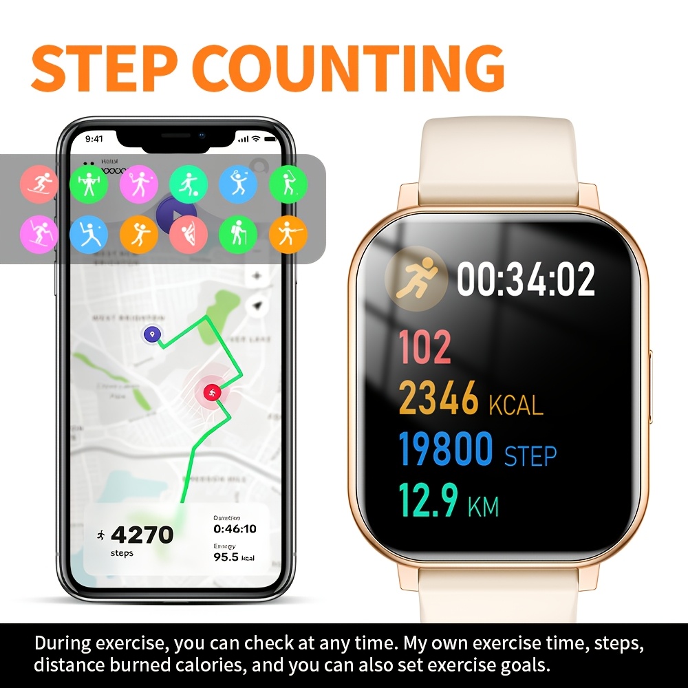 1.83 İnç HD Kare Ekran/Kablosu - Smartwatch Watches Wallpaper incelemesi ve fiyatı