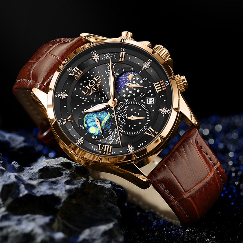 LIGE Yeni 24 Saat Ay Evresi İz - Smartwatch Army Watches For Men incelemesi ve fiyatı