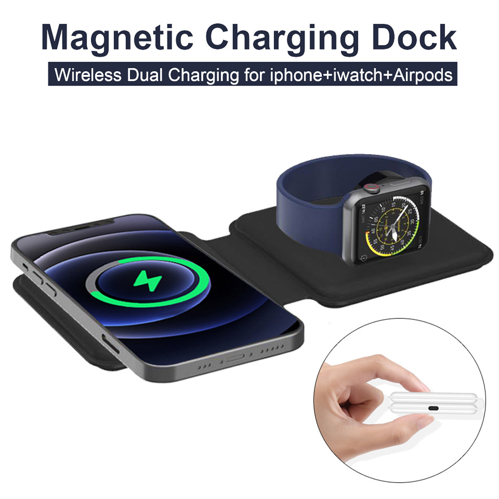 2IN1 Magsafe Duo manyetik kabl - Xwatch Smartwatch incelemesi ve fiyatı