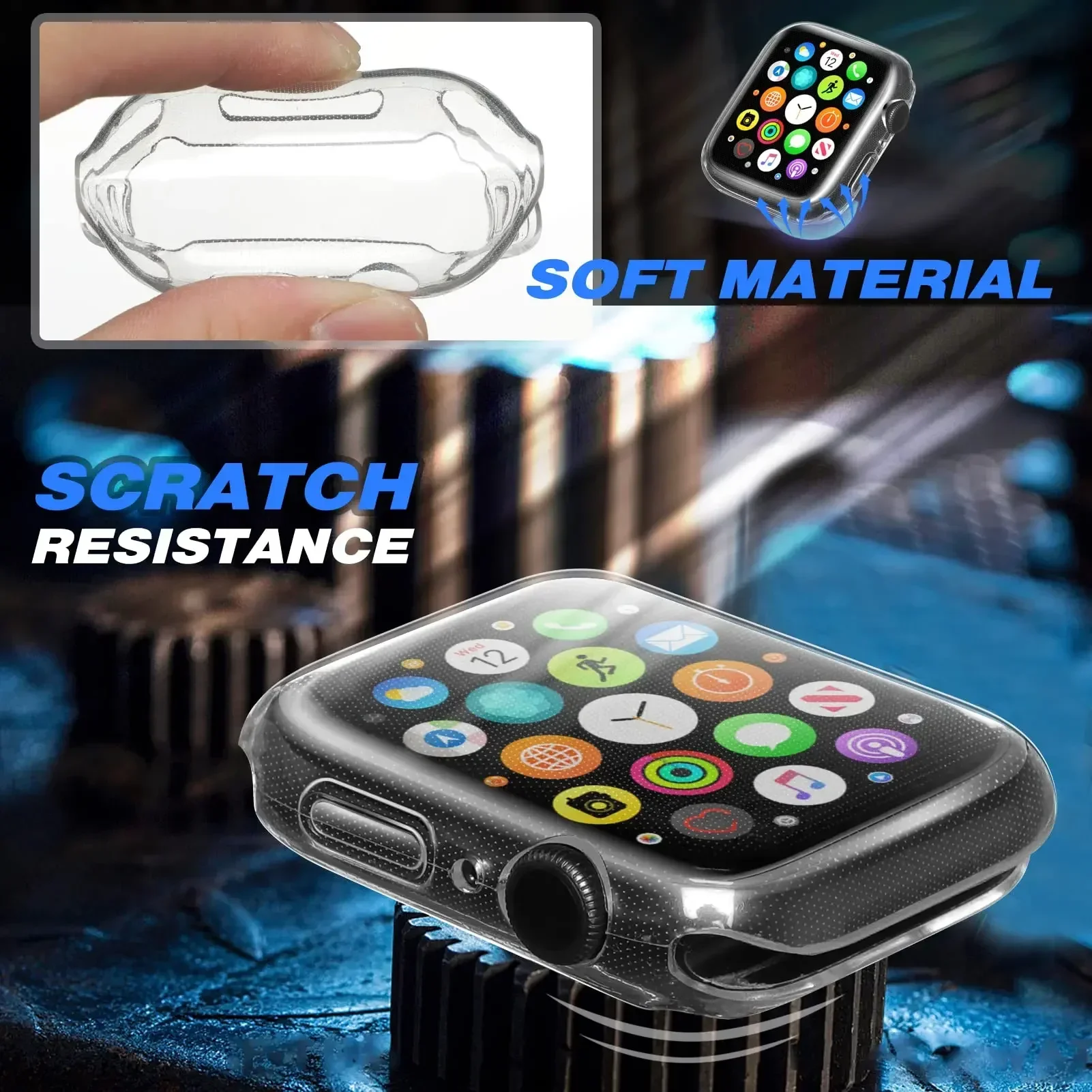 Kapak Apple Watch Kılıfı 44mm  - Smartwatch Apple Watches For Women incelemesi ve fiyatı