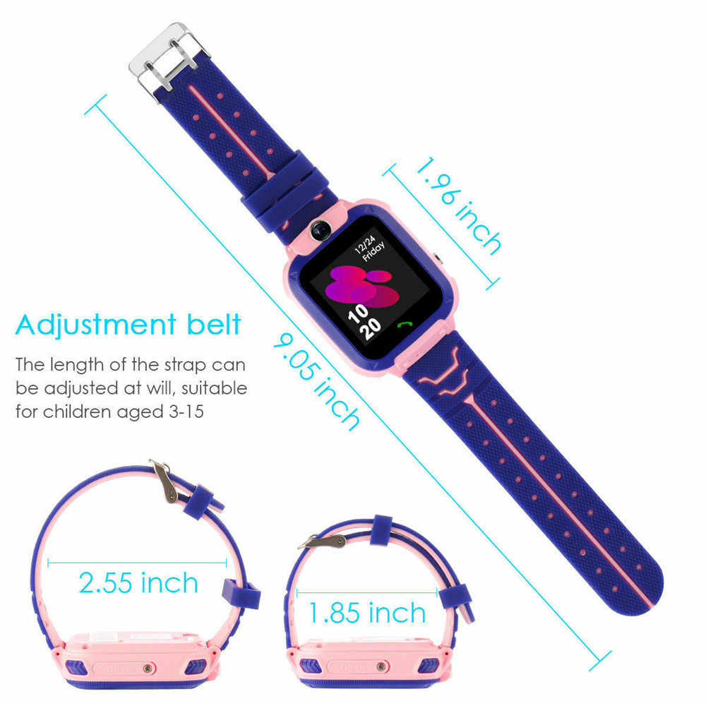 Q12 Çocuklar akıllı saat 2G Ac - Smartwatch Digital Watches For Kid Girl incelemesi ve fiyatı
