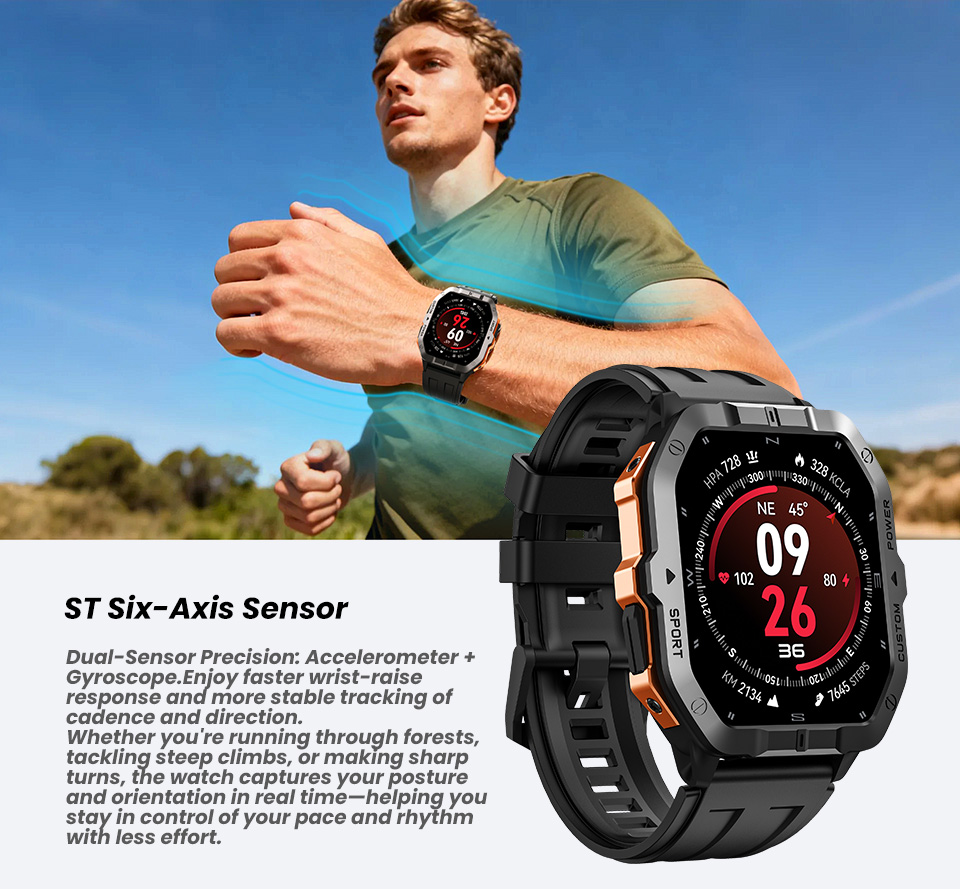 LEADOYS GPS Dayanıklı Akıllı S - Smartwatch Rugged Watches For Men incelemesi ve fiyatı
