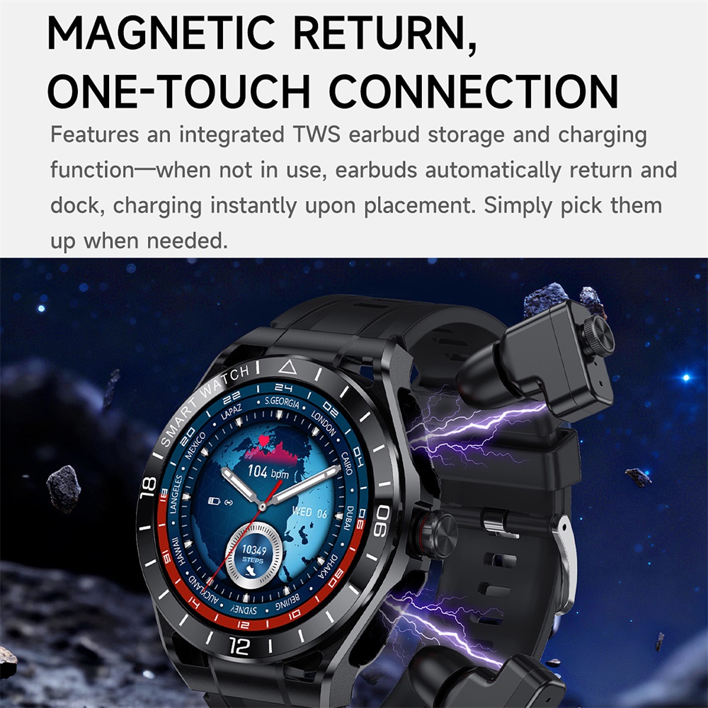 696 Erkekler 2'si 1 Arada Blue - Smartwatch Noise Watches For Men incelemesi ve fiyatı