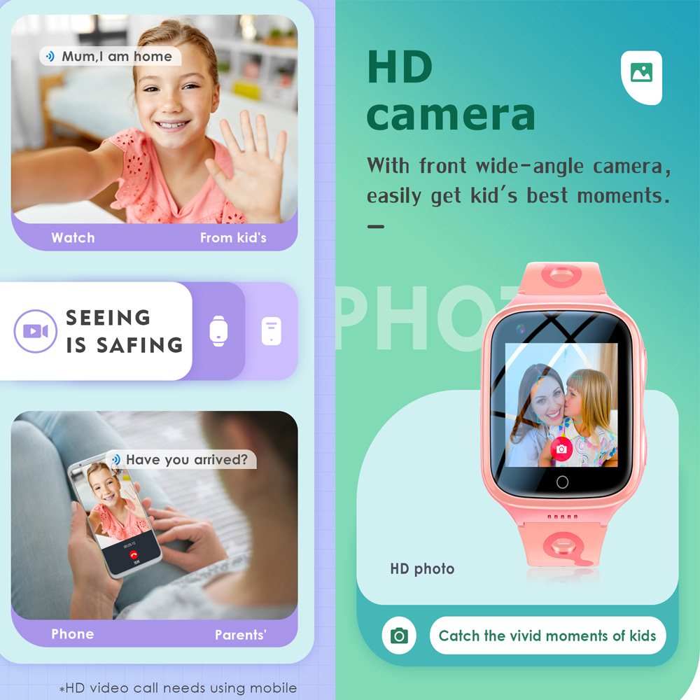 4G akıllı saat çocuklar GPS Wi - Smartwatch Watches Gift For Boys With Gps incelemesi ve fiyatı