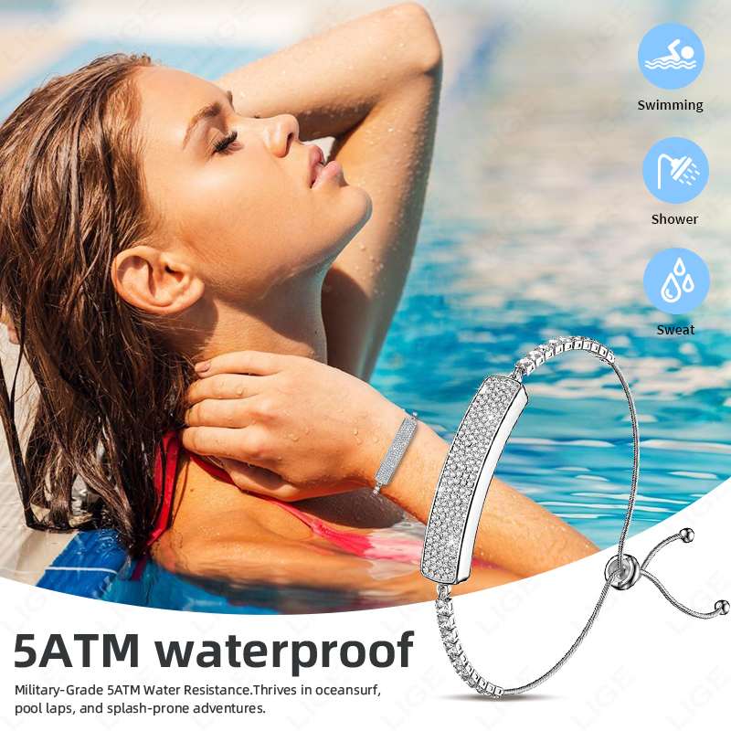 Moda akıllı saat kadın 5ATM su - Smartwatch Vintage Watches For Women incelemesi ve fiyatı