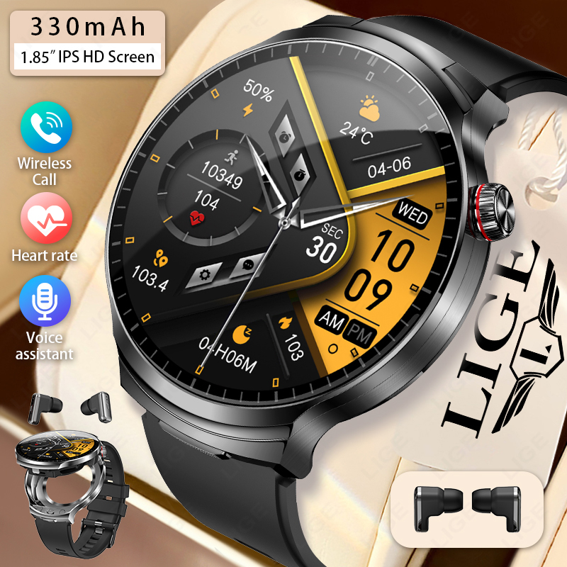 LIGE 2026 Yeni TWS 2'si 1 Arad - Smartwatch Noise Watches For Men incelemesi ve fiyatı