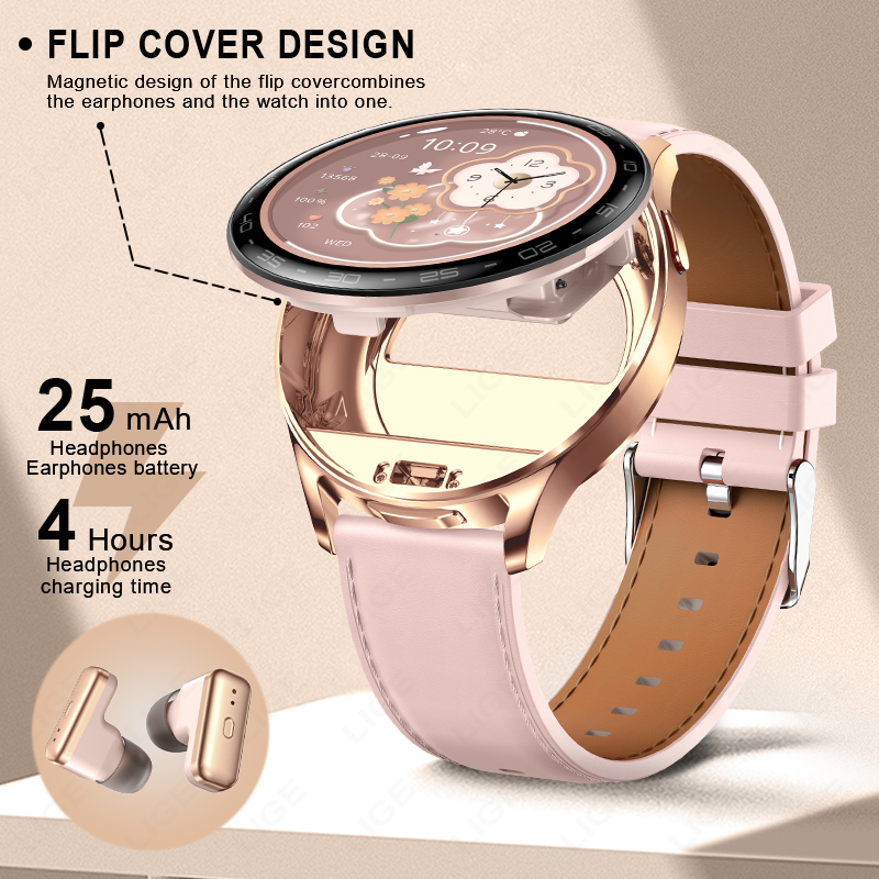 2 In 1 TWS Kulaklık akıllı saa - Smartwatch Noise Watches For Men incelemesi ve fiyatı
