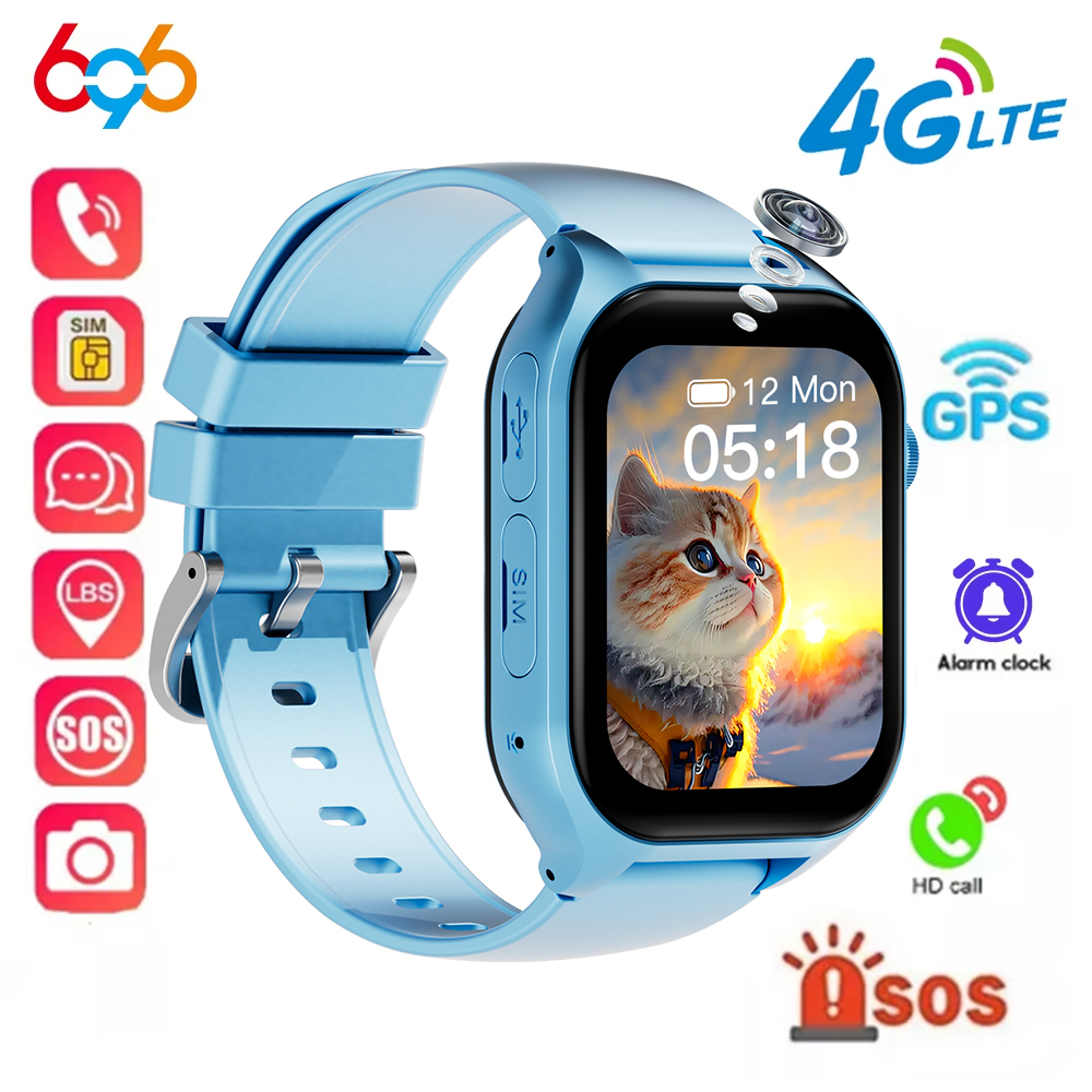Akıllı Saatler 4G Çocuk GPS AG - Smartwatch Watches Gift For Boys With Gps incelemesi ve fiyatı