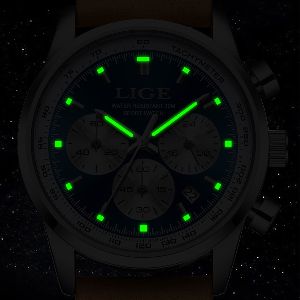 LIGE Üst Marka erkek Kuvars İz - Smartwatch Military Watches For Men incelemesi ve fiyatı