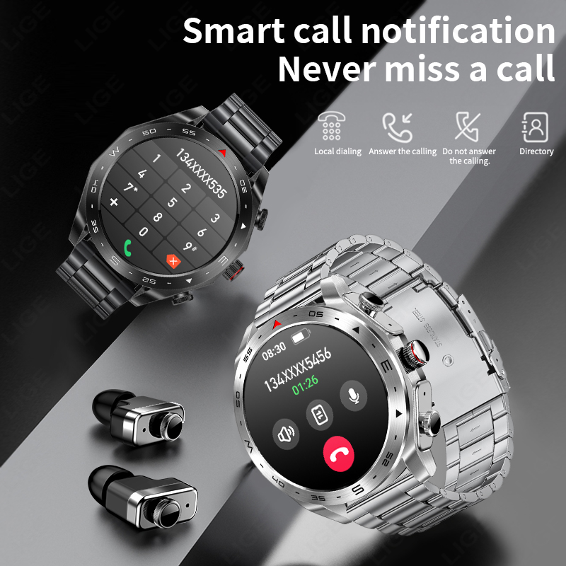 LIGE AMOLED Ekranlı Akıllı Saa - Smartwatch Noise Watches For Men incelemesi ve fiyatı
