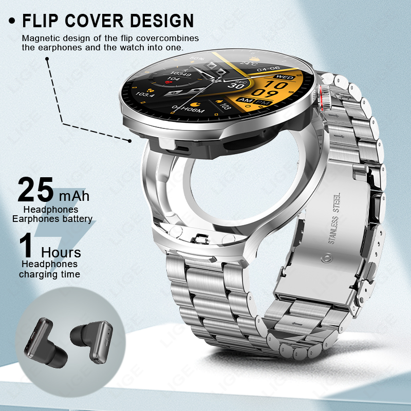 Yeni Akıllı Saat Erkekler TWS  - Smartwatch Noise Watches For Men incelemesi ve fiyatı