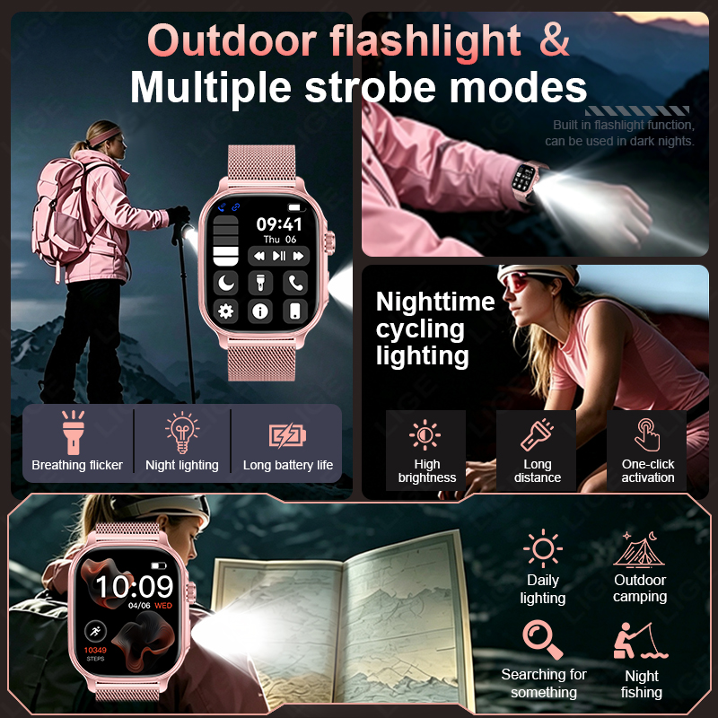 2026 Yeni 1400mAh Büyük Pil Ak - Smartwatch Watches Gift For Women incelemesi ve fiyatı