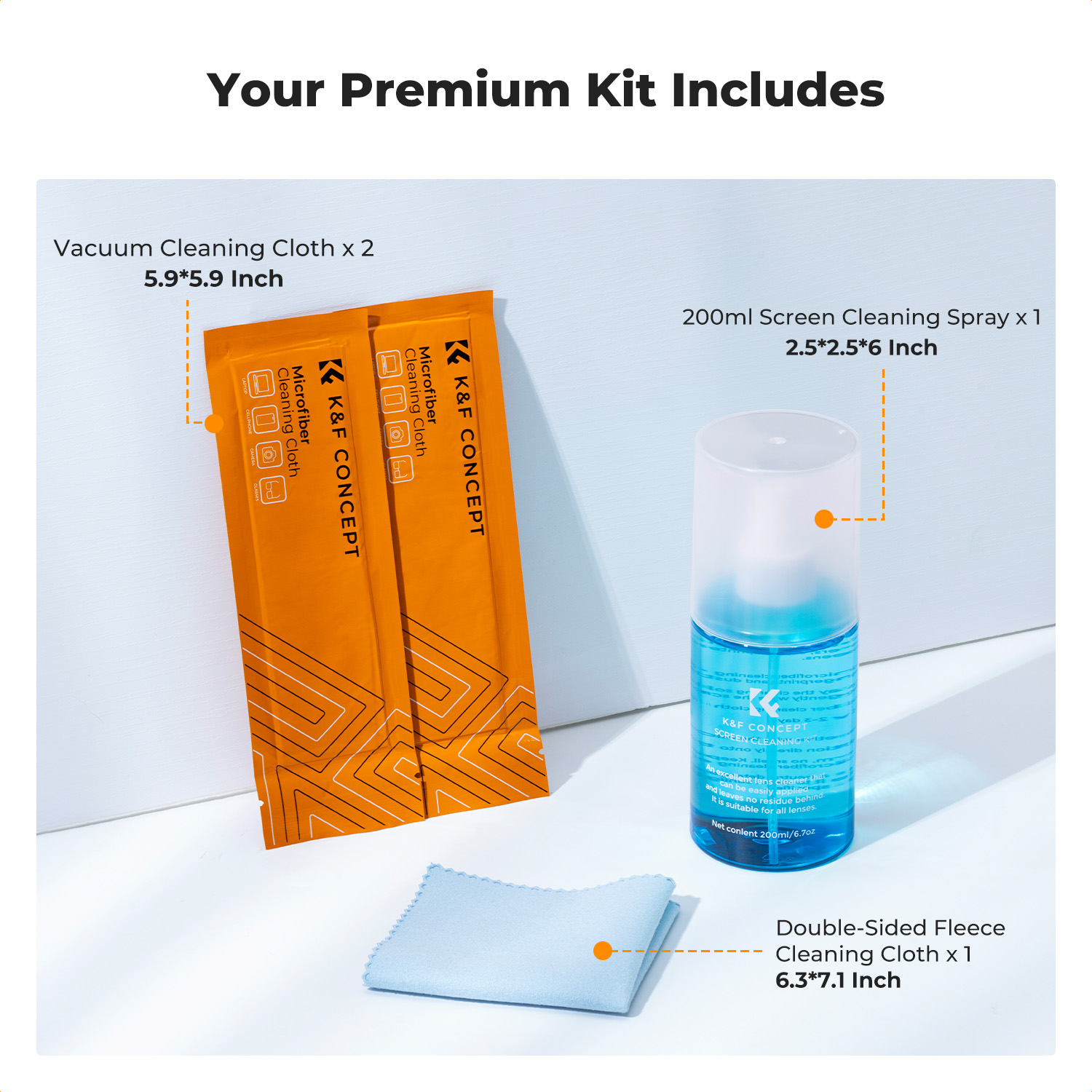 K&F CONCEPT 200ML Ekran Temizl - Watch Polishing Cloth incelemesi ve fiyatı