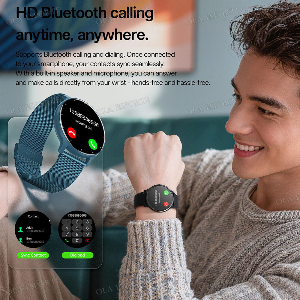 Akıllı Saat, Kablosuz Arama, Ç - Smartwatch Watches Wallpaper incelemesi ve fiyatı