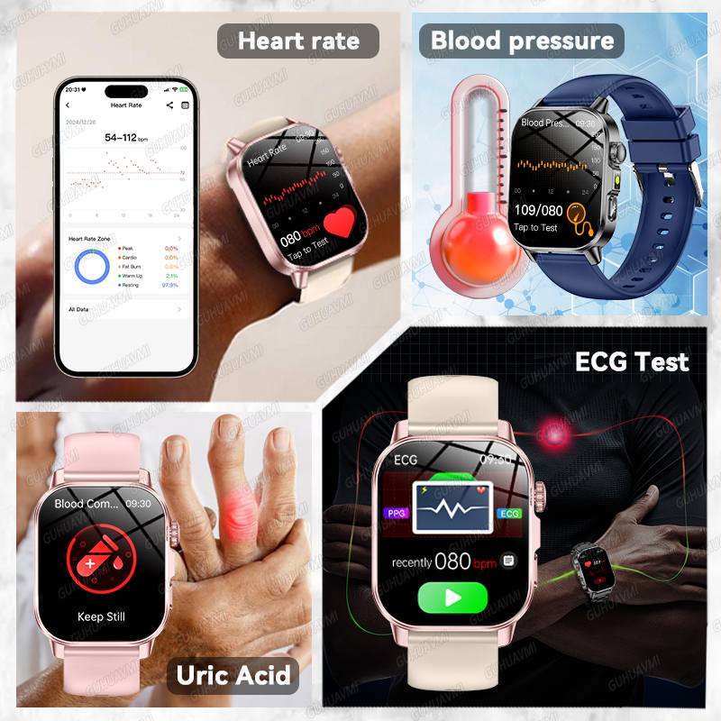 GUHUAVMI 2026 Yeni Hassas Sağl - Smartwatch Military Watches For Men incelemesi ve fiyatı