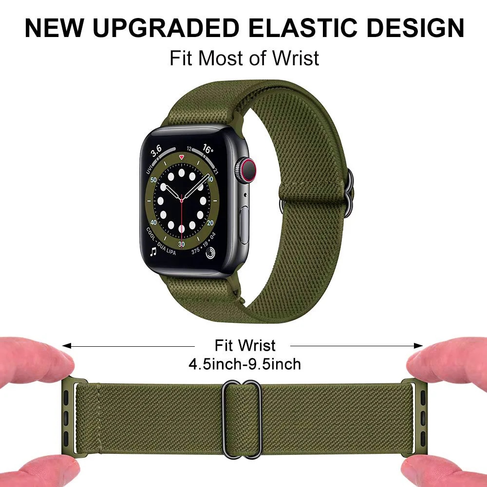 Scrunstrap kayış için Apple sa - Smartwatch Apple Watches For Men incelemesi ve fiyatı