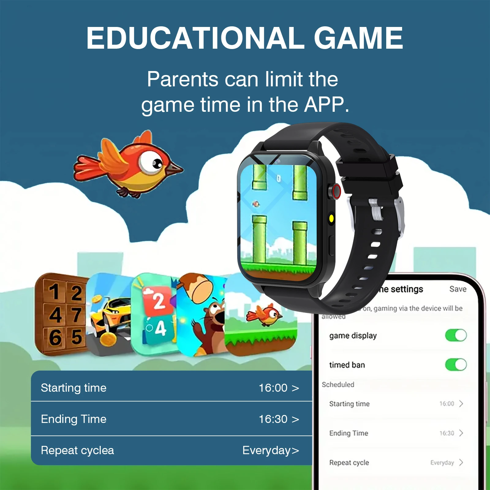 Çocuklar için akıllı saat 18 o - Smartwatch Digital Watches For Kid Girl incelemesi ve fiyatı