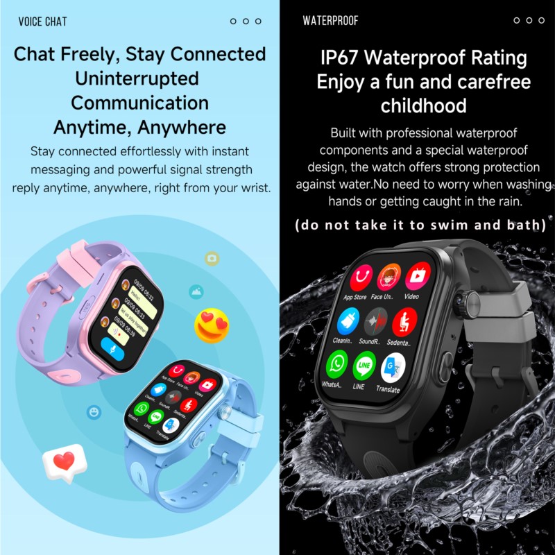 Çocuklar için GPS İzleyici, 4G - Smartwatch Watches Gift For Boys With Gps incelemesi ve fiyatı