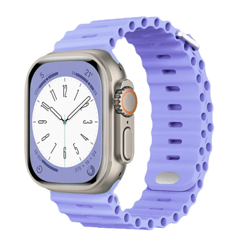 Silikon Okyanus kayışı Apple w - Smartwatch Apple Watches For Men incelemesi ve fiyatı