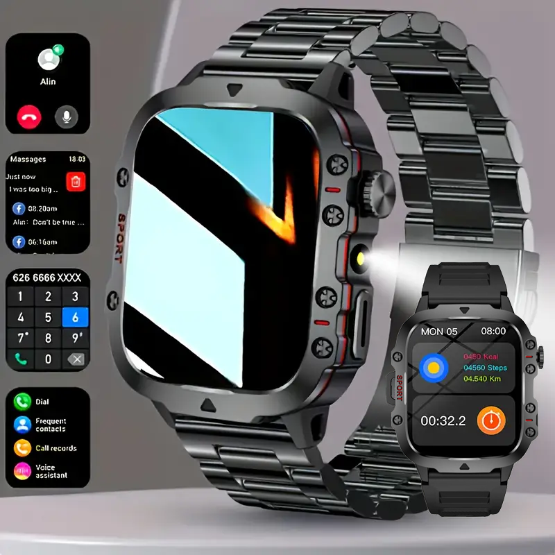 LED Işıklı Akıllı Saat, kablos - Smartwatch Watches Wallpaper incelemesi ve fiyatı