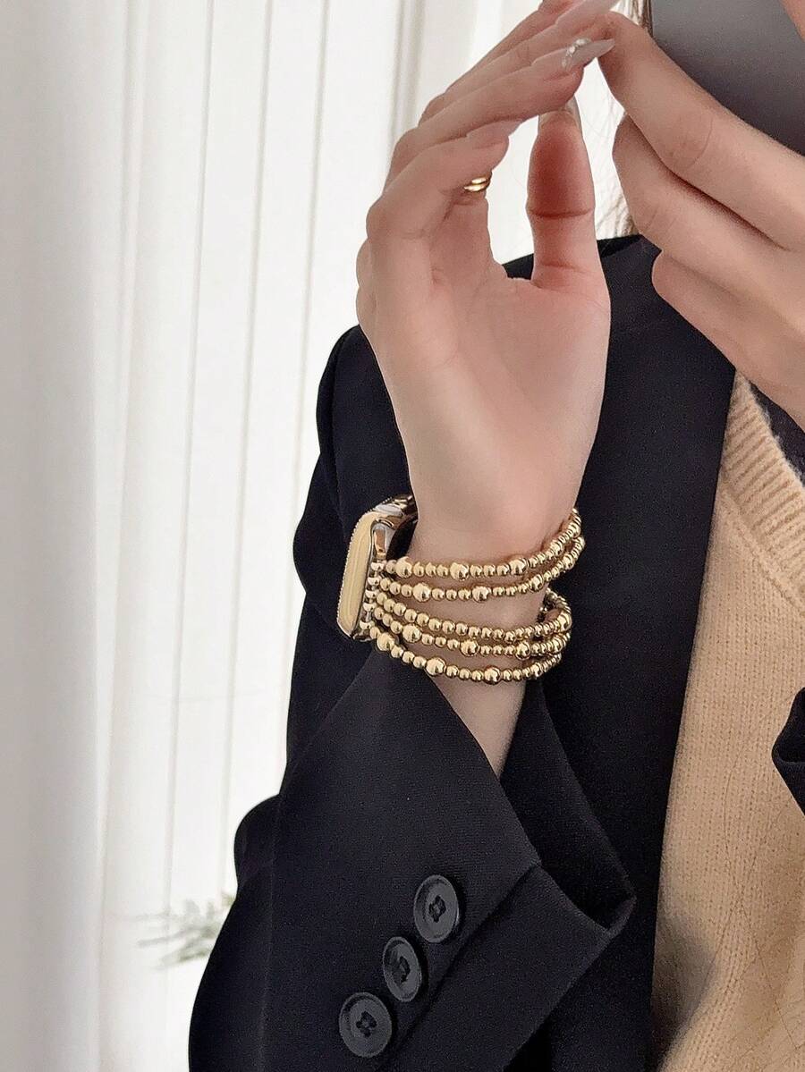 MAPUCE 1 adet Moda Boncuklu Bi - Smartwatch Apple Watches For Women incelemesi ve fiyatı