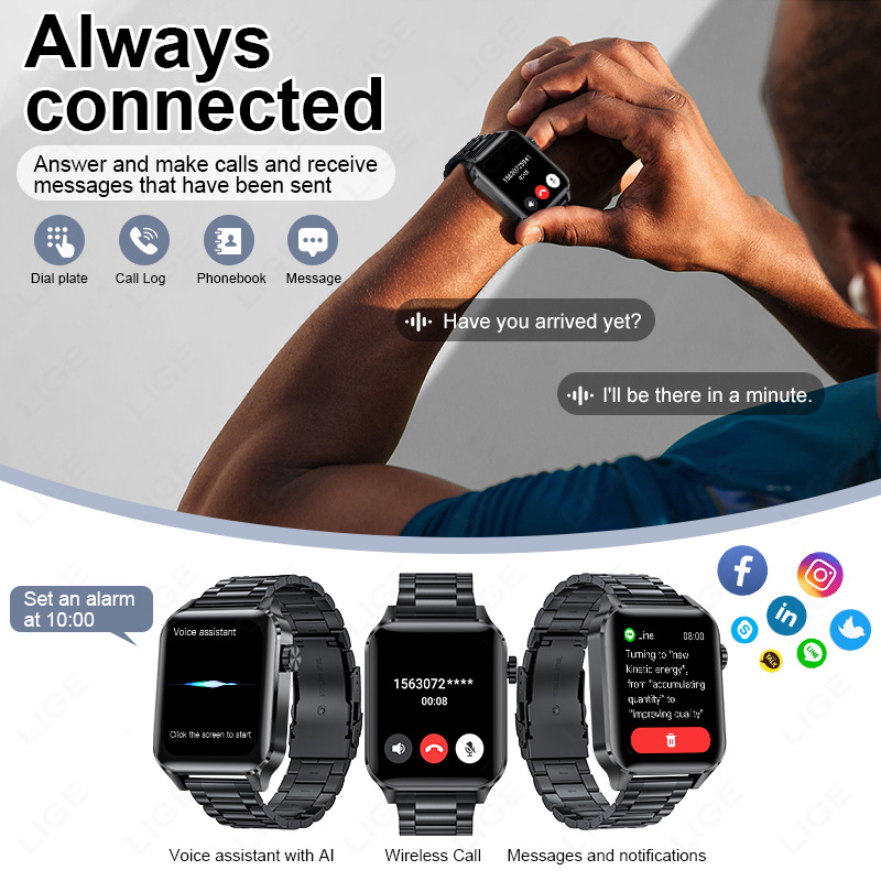 2026 Yeni Kalori Akıllı Saat E - Smartwatch Watches Wallpaper incelemesi ve fiyatı