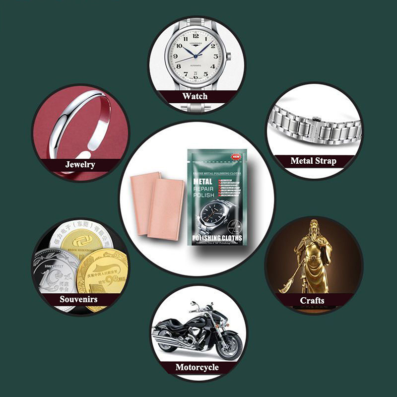 5 Adet Yüksek Kaliteli Metal P - Watch Polishing Cloth incelemesi ve fiyatı