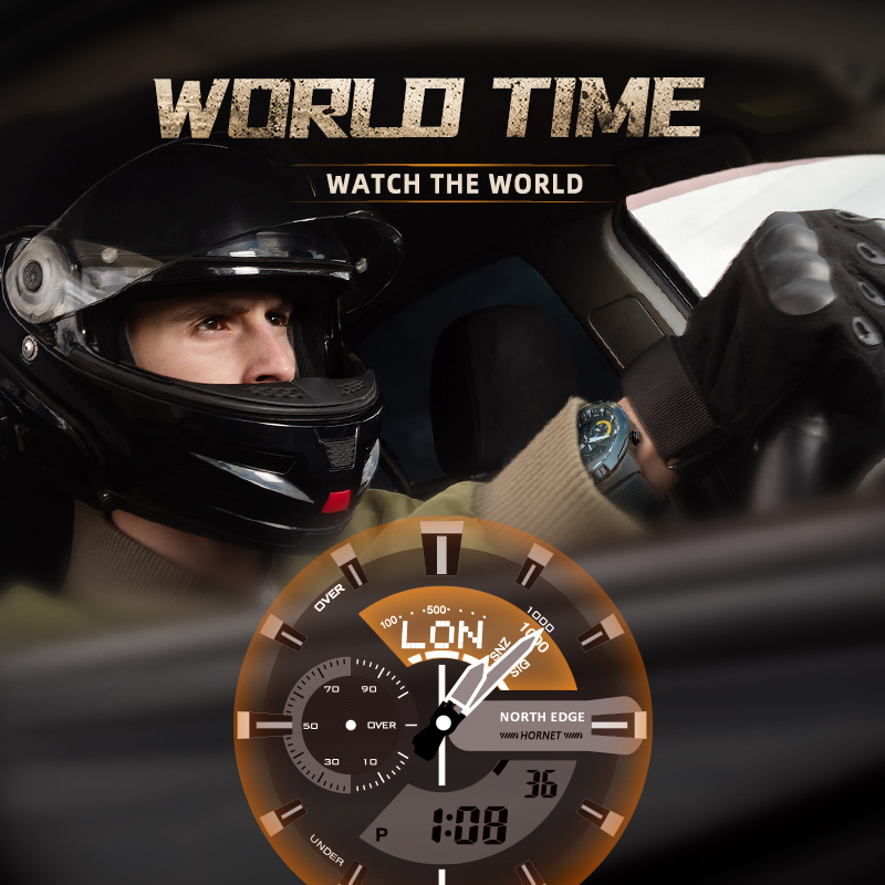 KUZEY KENAR Erkek akıllı saat  - Smartwatch Army Watches For Men incelemesi ve fiyatı
