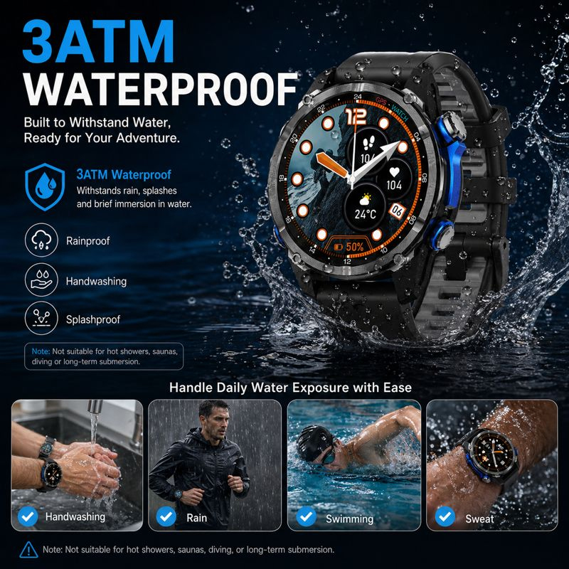 2026 Yeni Ordu Sınıfı TANK GPS - Smartwatch Army Watches For Men incelemesi ve fiyatı