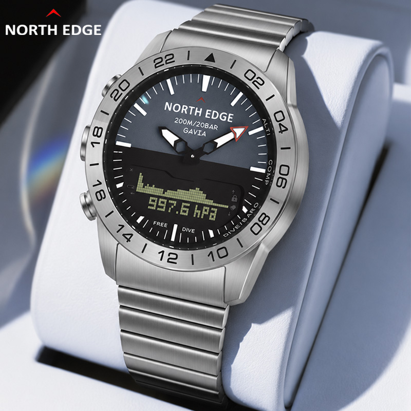 NORTH EDGE Erkek Dalış Saati A - Smartwatch Army Watches For Men incelemesi ve fiyatı