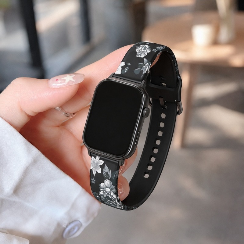 Vintage Çiçek Desenli Yumuşak  - Smartwatch Vintage Watches For Women incelemesi ve fiyatı
