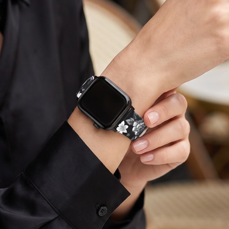 Vintage Çiçek Desenli Yumuşak  - Smartwatch Vintage Watches For Women incelemesi ve fiyatı